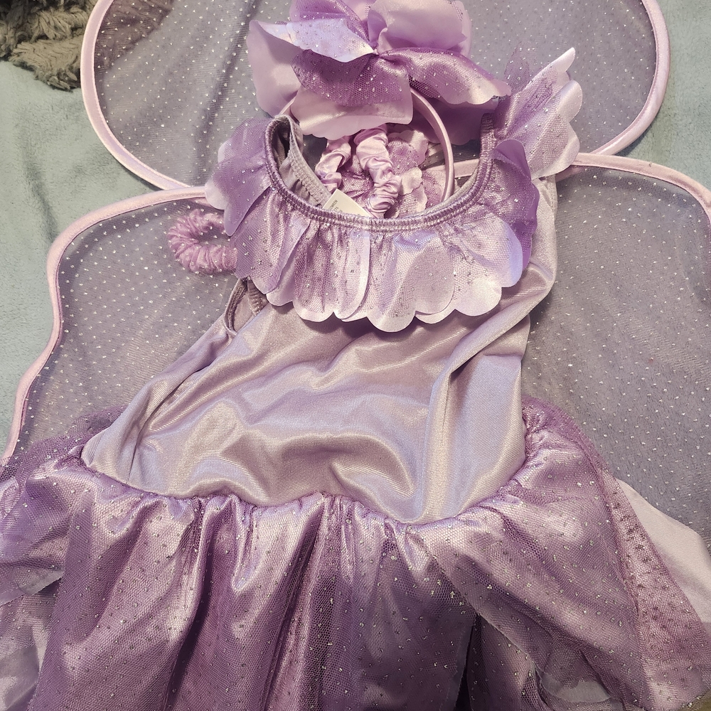 Gymboree Lavender Fairy Costume with Wings